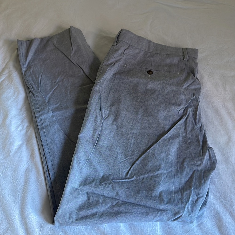 J. Crew classic fit pinstripe pants